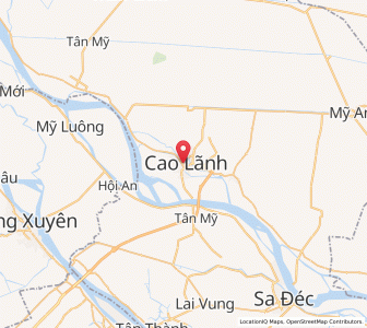 Map of Cao Lãnh, Đồng Tháp