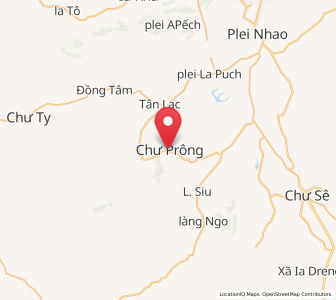 Map of Chư Prông, Gia Lai