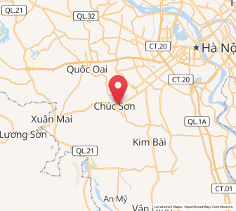 Map of Chúc Sơn, Hanoi