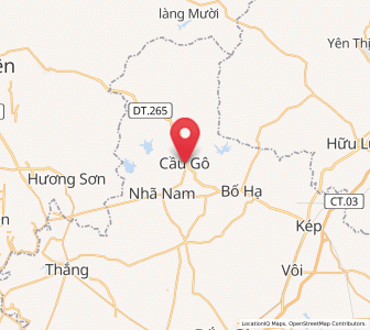 Map of Cầu Gồ, Bắc Giang