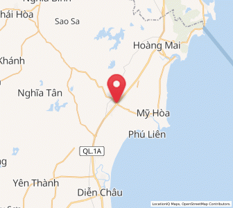 Map of Cầu Giát, Nghệ An