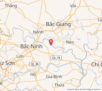 Map of Cung Kiệm, Bắc Ninh