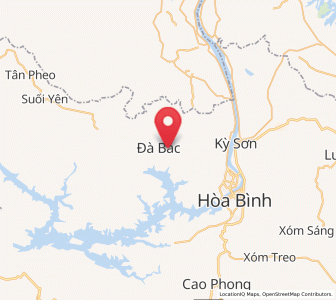 Map of Đà Bắc, Hòa Bình