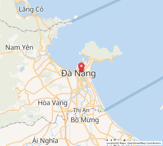 Map of Da Nang, Da Nang