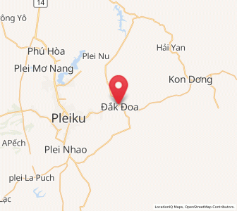 Map of Đăk Đoa, Gia Lai