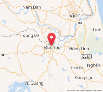 Map of Đức Thọ, Hà Tĩnh