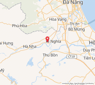 Map of Đại Nghĩa, Quảng Nam