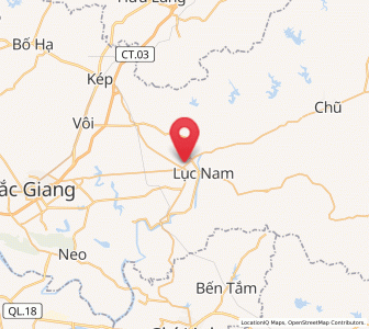 Map of Đồi Ngô, Bắc Giang