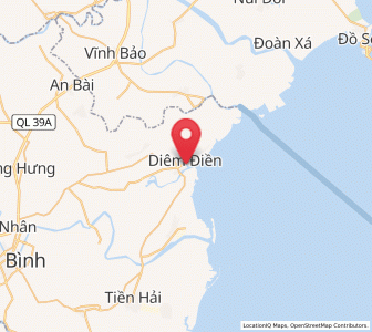 Map of Diêm Điền, Thái Bình