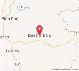 Map of Điện Biên Đông, Ðiện Biên