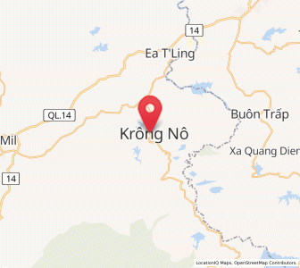 Map of Đắk Mâm, Ðắk Nông