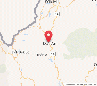 Map of Đắk Song, Ðắk Nông