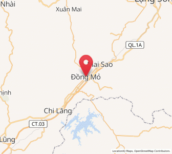Map of Đồng Mỏ, Lạng Sơn