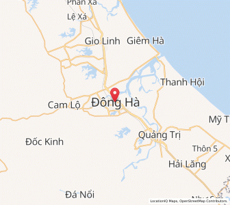 Map of Ðông Hà, Quảng Trị