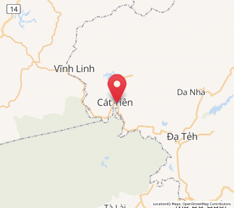 Map of Đồng Nai, Lâm Đồng