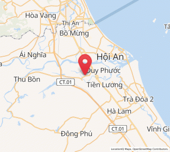 Map of Duy Xuyên, Quảng Nam