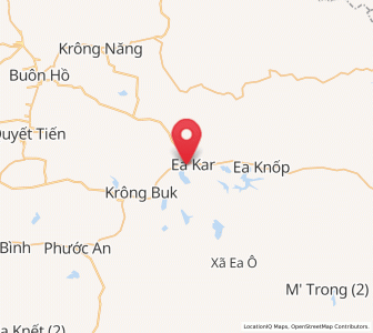Map of Ea Kar, Đắk Lắk