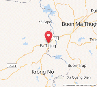 Map of Ea T’ling, Ðắk Nông