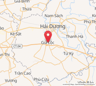 Map of Gia Lộc, Hải Dương