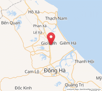 Map of Gio Linh, Quảng Trị