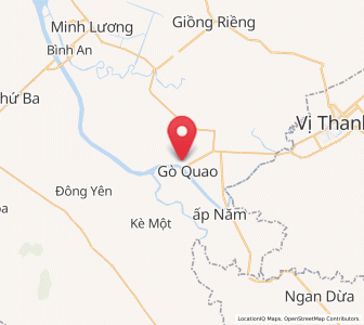 Map of Gò Quao, Kiến Giang