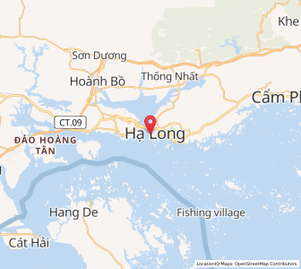 Map of Hạ Long, Quảng Ninh