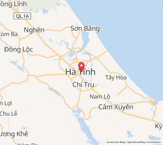 Map of Hà Tĩnh, Hà Tĩnh