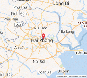 Map of Haiphong, Haiphong
