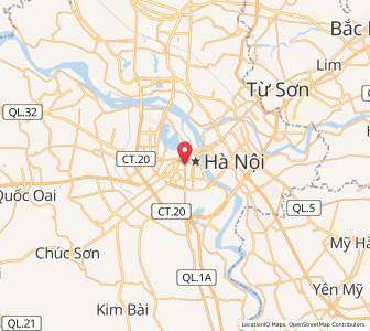 Map of Hanoi, Hanoi
