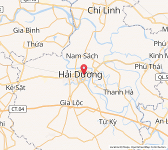 Map of Hải Dương, Hải Dương