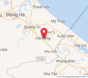 Map of Hải Lăng, Quảng Trị