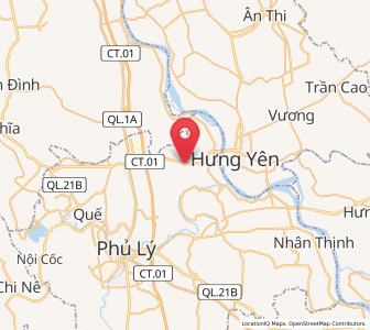 Map of Hòa Mạc, Hà Nam