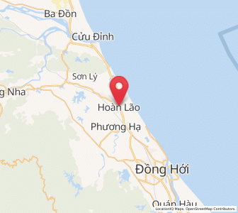 Map of Hoàn Lão, Quảng Bình