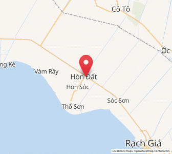 Map of Hòn Đất, Kiến Giang