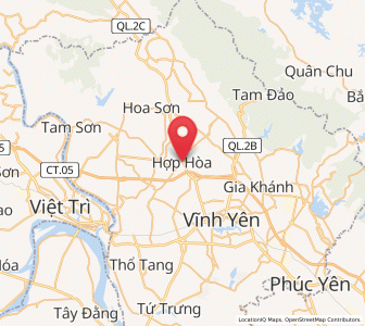 Map of Hợp Hòa, Vĩnh Phúc