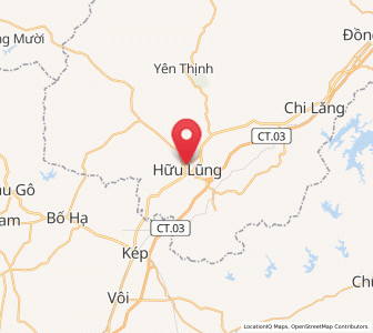 Map of Hữu Lũng, Lạng Sơn