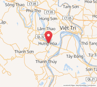 Map of Hưng Hóa, Phú Thọ