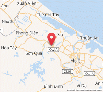 Map of Hương Trà, Thừa Thiên-Huế