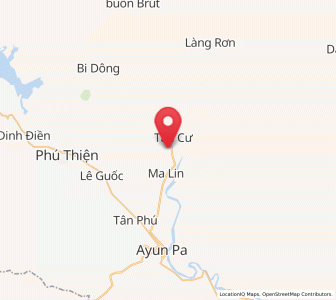 Map of Ia Pa, Gia Lai