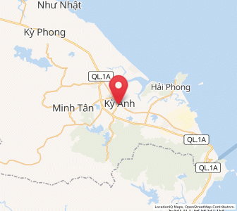 Map of Kỳ Anh, Hà Tĩnh