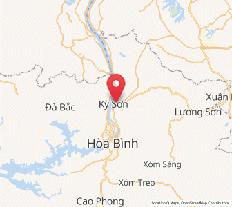 Map of Kỳ Sơn, Hòa Bình