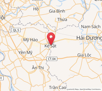 Map of Kẻ Sặt, Hải Dương