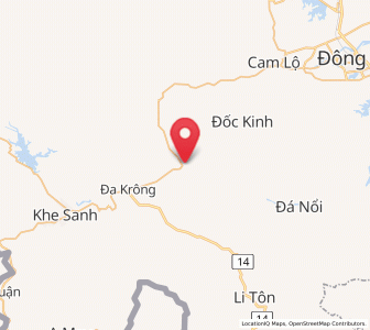Map of Krông Klang, Quảng Trị