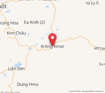 Map of Krông Kmar, Đắk Lắk