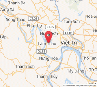 Map of Lâm Thao, Phú Thọ