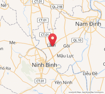Map of Lâm, Nam Định