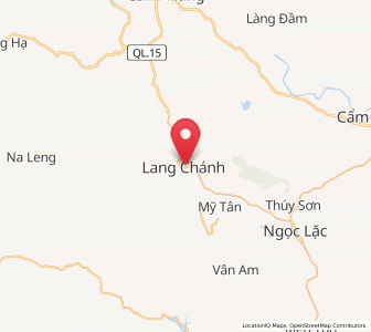 Map of Lang Chánh, Thanh Hóa
