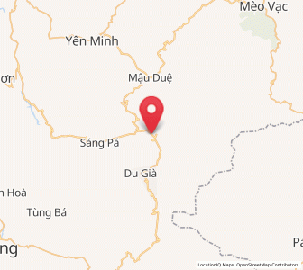 Map of Lũng Hồ, Hà Giang