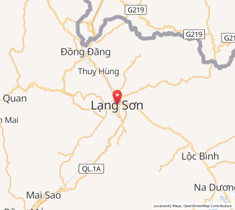 Map of Lạng Sơn, Lạng Sơn