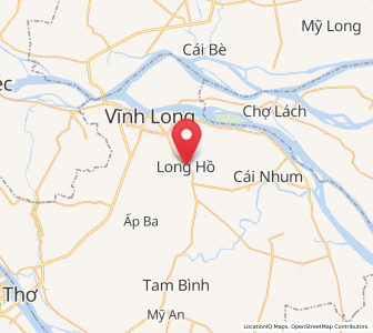 Map of Long Hồ, Vĩnh Long